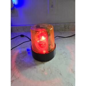 Flashing Red Amber Light Plug In Model 1730 Series Halloween Party Light